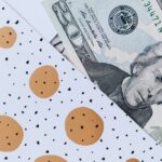 twenty dollar bill in an envelope